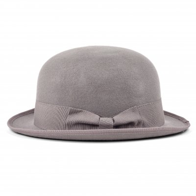 Hatter - Gårda Aviano Bowler Wool Hat (lys grå)