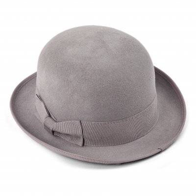 Hatter - Gårda Aviano Bowler Wool Hat (lys grå)