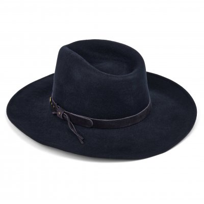 Hatter - Gårda Bowmont Crushable Wool felt Western hat (blå)
