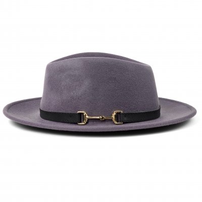 Hatter - Gårda Braga Wool felt Fedora (grå)