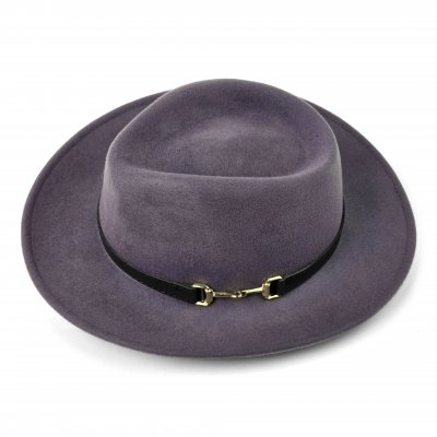 Hatter - Gårda Braga Wool felt Fedora (grå)
