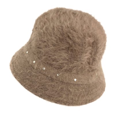 Hatter - Gårda Liskeard Angora Bucket Hat (brun)