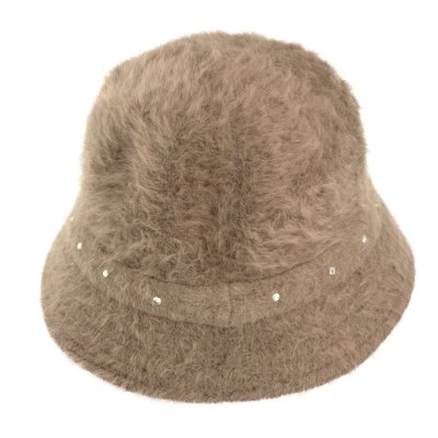 Hatter - Gårda Liskeard Angora Bucket Hat (brun)