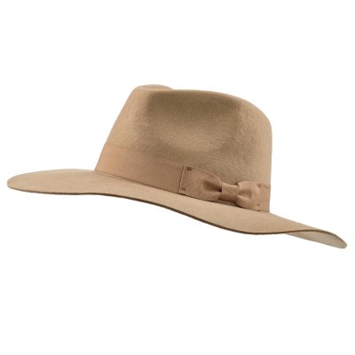 Hatter - Gårda Marcola Wide brimmed Fedora (beige)