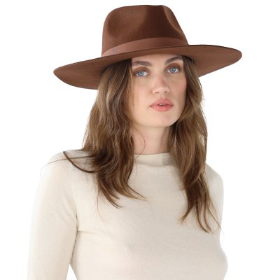 Hatter - Gårda Marcola Wide brimmed Fedora (brun)