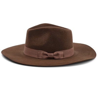 Hatter - Gårda Marcola Wide brimmed Fedora (brun)