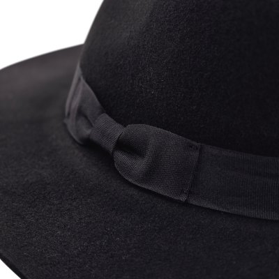 Hatter - Gårda Marcola Wide brimmed Fedora (svart)