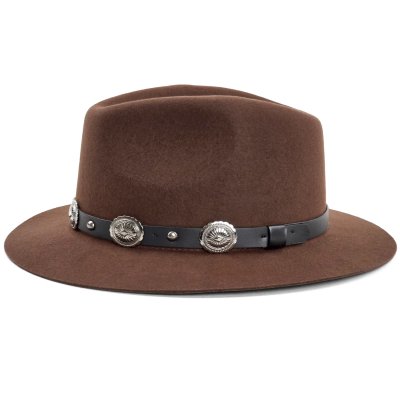 Hatter - Gårda Maricopa Fedora (brun)