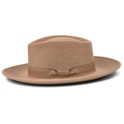 Hatter - Gårda Napoli Fedora Wool Hat (beige)
