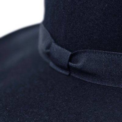 Hatter - Gårda Napoli Fedora Wool Hat (marineblå)