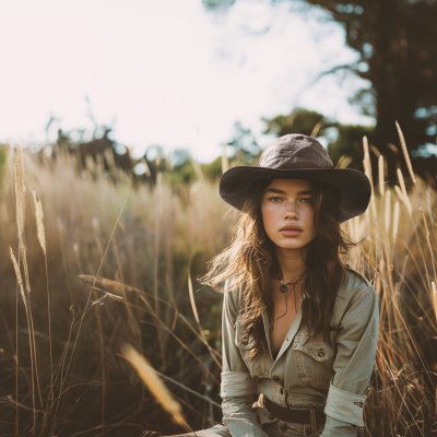 Hatter - Gårda Nigula Outdoor Hat (greige)