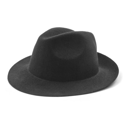 Hatter - Gårda Osiglia Fedora Wool Hat (sort)