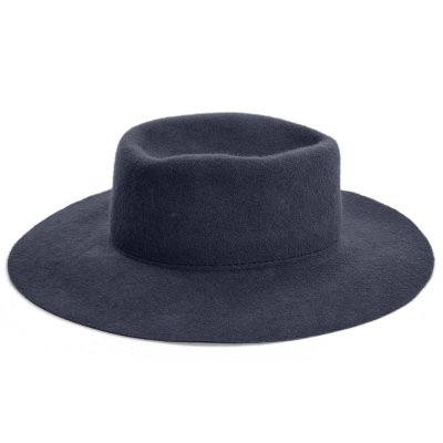 Hatter - Gårda Pinerolo Unstructured Wool Hat (blå)