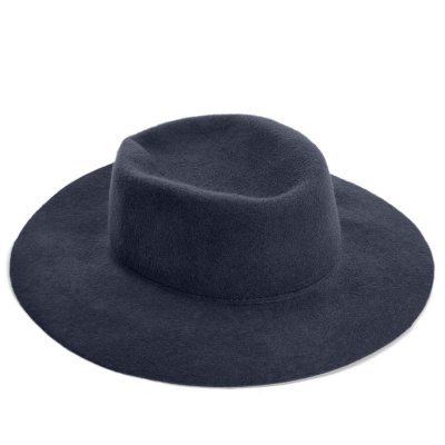 Hatter - Gårda Pinerolo Unstructured Wool Hat (blå)