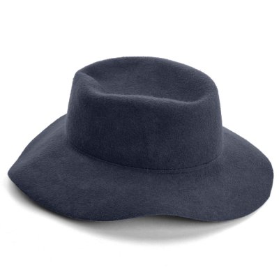 Hatter - Gårda Pinerolo Unstructured Wool Hat (blå)
