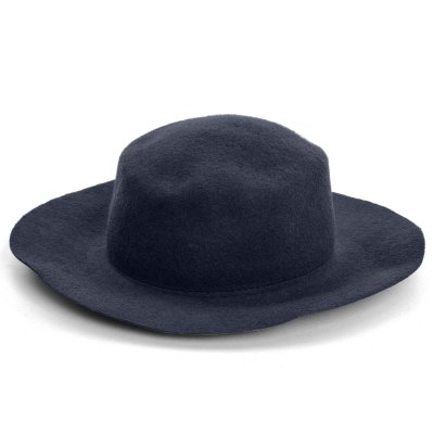 Hatter - Gårda Pinerolo Unstructured Wool Hat (blå)