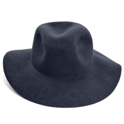 Hatter - Gårda Pinerolo Unstructured Wool Hat (blå)