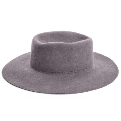 Hatter - Gårda Pinerolo Unstructured Wool Hat (grå)