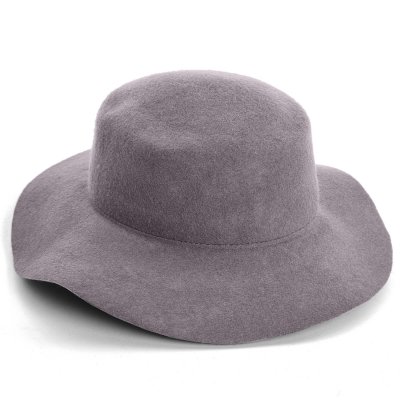 Hatter - Gårda Pinerolo Unstructured Wool Hat (grå)