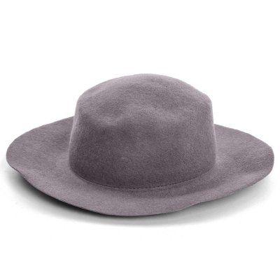 Hatter - Gårda Pinerolo Unstructured Wool Hat (grå)