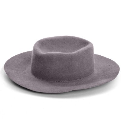 Hatter - Gårda Pinerolo Unstructured Wool Hat (grå)