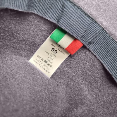 Hatter - Gårda Pinerolo Unstructured Wool Hat (grå)