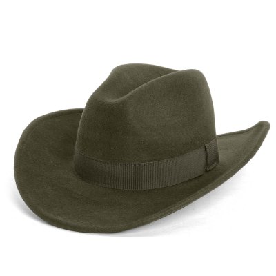 Hatter - Gårda Pocatello Crushable Wool felt Western hat (grønn)