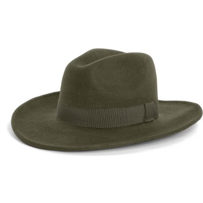 Hatter - Gårda Pocatello Crushable Wool felt Western hat (grønn)