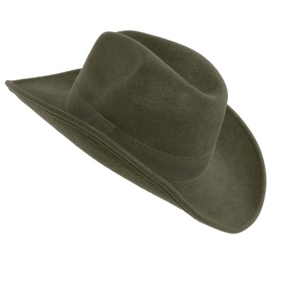 Hatter - Gårda Pocatello Crushable Wool felt Western hat (grønn)