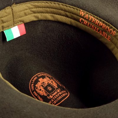 Hatter - Gårda Pocatello Crushable Wool felt Western hat (grønn)