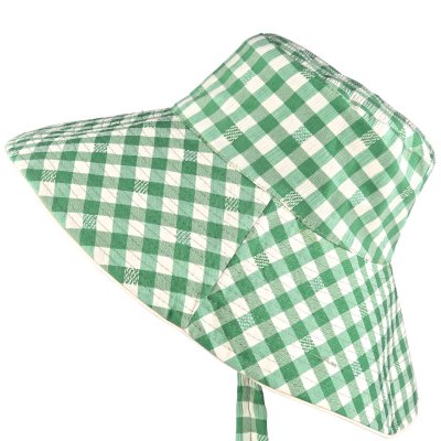 Hatter - Gårda Poppy Checkered sun hat (grønn)