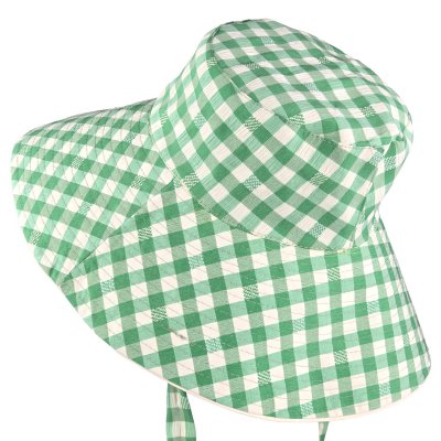 Hatter - Gårda Poppy Checkered sun hat (grønn)