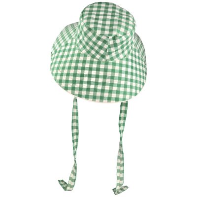 Hatter - Gårda Poppy Checkered sun hat (grønn)