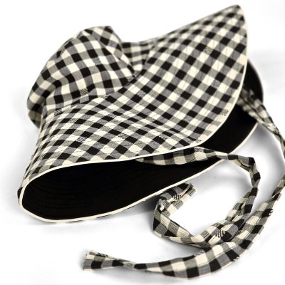 Hatter - Gårda Poppy Checkered sun hat (svart)
