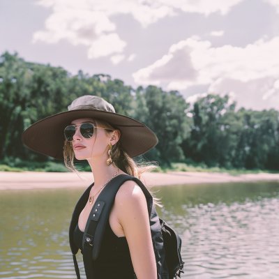 Hatter - Gårda Sarek Outdoor Hat (mørk grå)