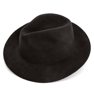 Hatter - Gårda Sassari Wool Fedora (svart)