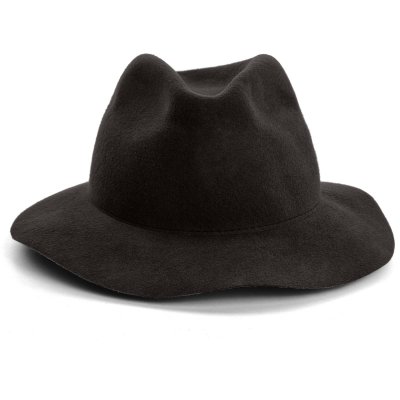 Hatter - Gårda Sassari Wool Fedora (svart)