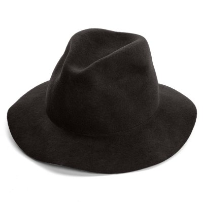 Hatter - Gårda Sassari Wool Fedora (svart)