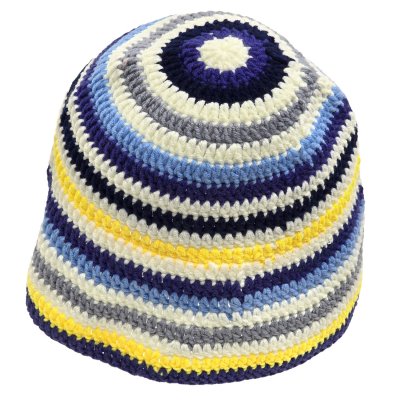 Hatter - Gårda Solero Knitted Bucket Hat (blå/multi)