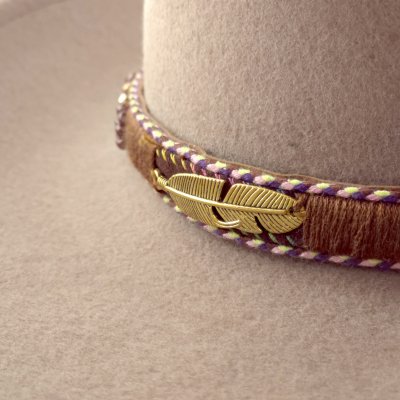 Hatter - Gårda Toquerville Crushable Wool felt Western hat (beige)