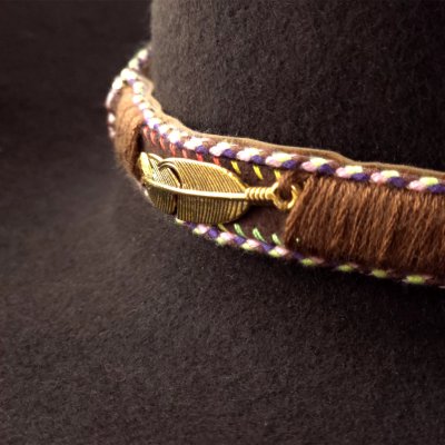 Hatter - Gårda Toquerville Crushable Wool felt Western hat (brun)