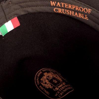 Hatter - Gårda Toquerville Crushable Wool felt Western hat (brun)