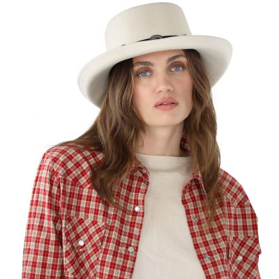 Hatter - Gårda Winchester Gambler (hvit)