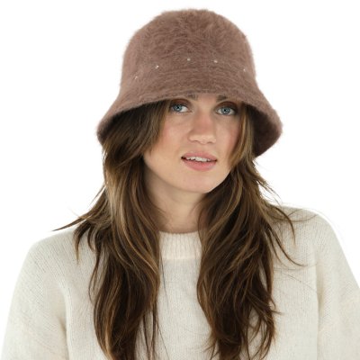 Hatter - Gårda Liskeard Angora Bucket Hat (brun)