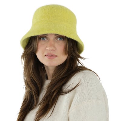 Hatter - Gårda Orvieto Angora Bucket Hat (gul)