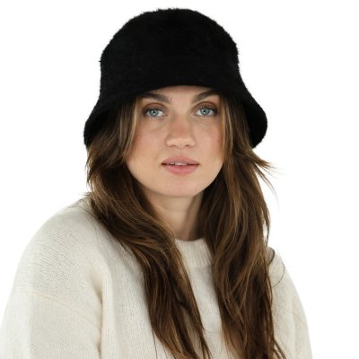 Hatter - Gårda Orvieto Angora Bucket Hat (svart)