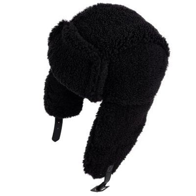 Pelslue - Gårda Lycksele Trapper hat (svart)