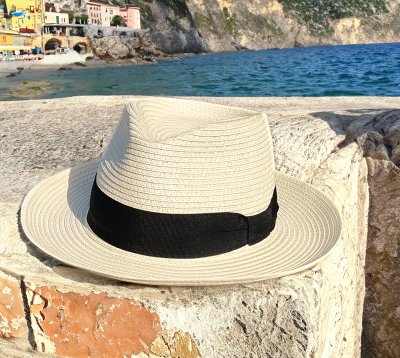 Hatter - Gårda Bellagio Fedora (lys natur)