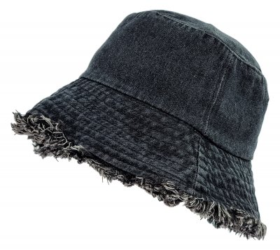 Hatter - Gårda Brooke Denim Bucket Hat (svart)