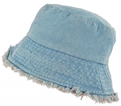 Hatter - Gårda Brooke Denim Bucket Hat (lyse blå)